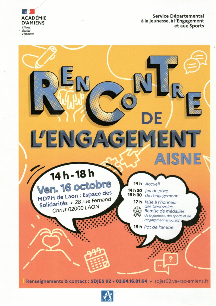 Rencontre de l'Engagement Aisne à Laon